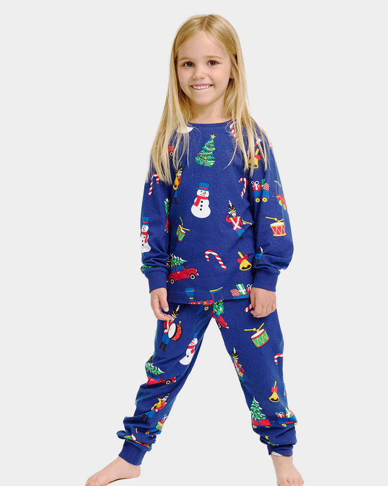 Pijama de Navidad para Familia y niños Juguetes Navideños