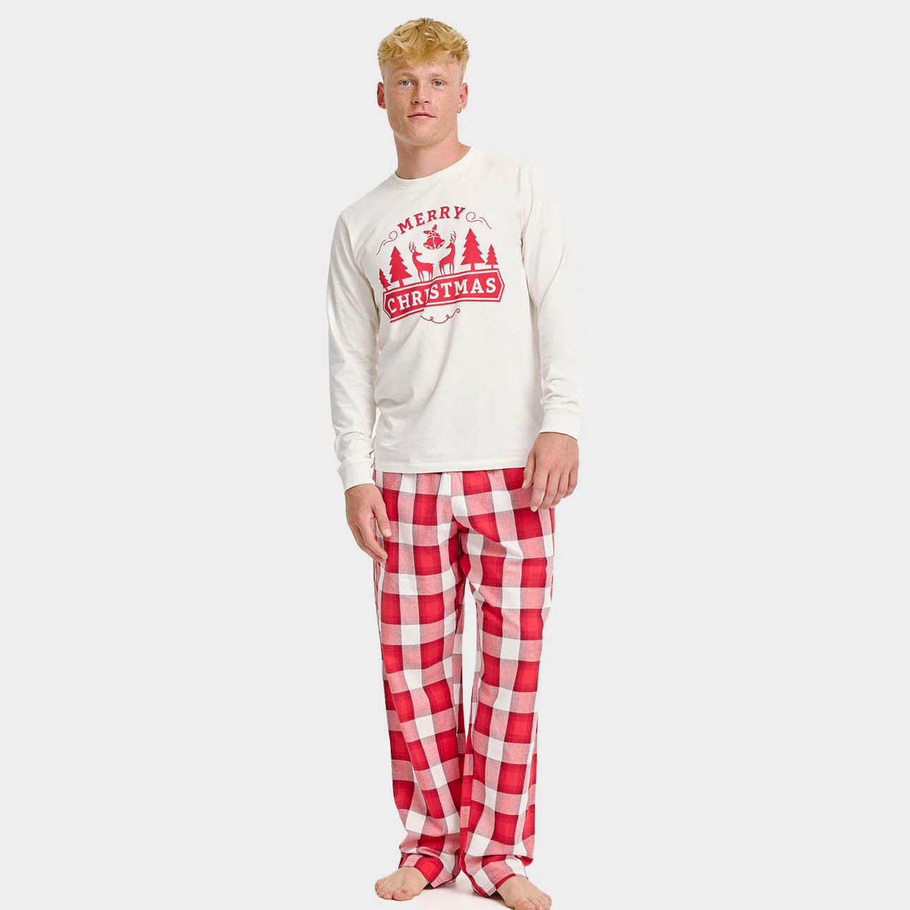 Pijama de Navidad Hombre Unisex Merry Christmas