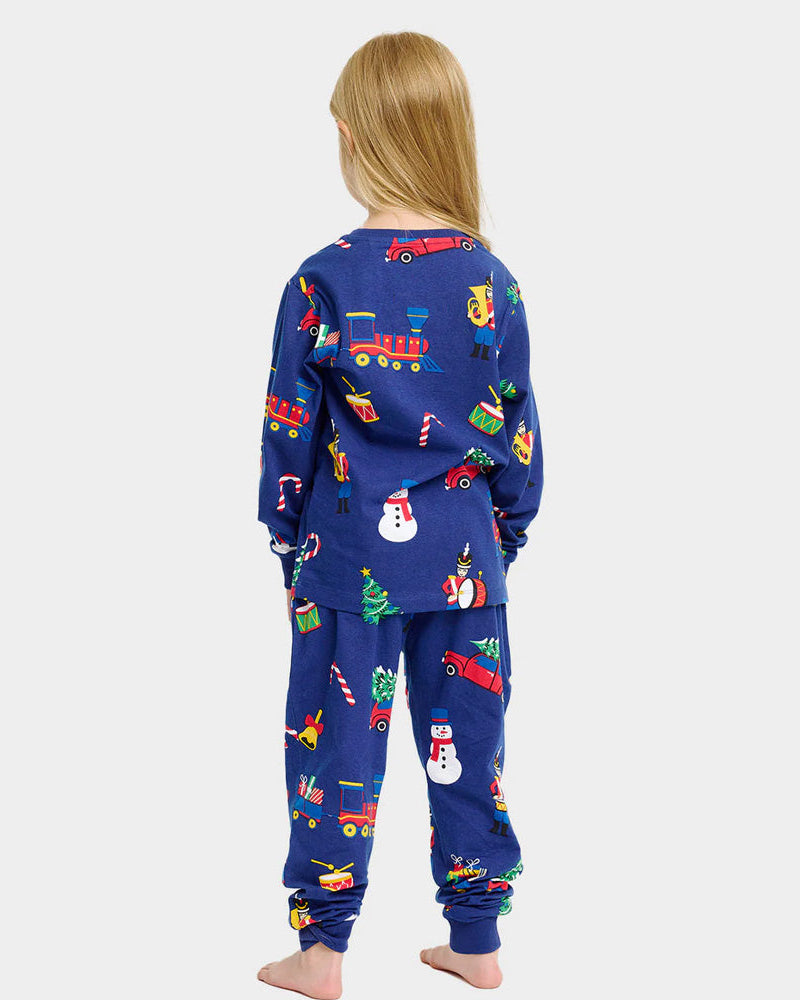 Pijama de Navidad para Niño y Niña con Juguetes Navideños