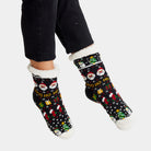 Calcetines de Navidad de Andar por Casa Santa, Muñecos y Regalos Mujer y Hombre