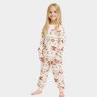 Pijama de Navidad para Familia Gingercookies Beige Niña

