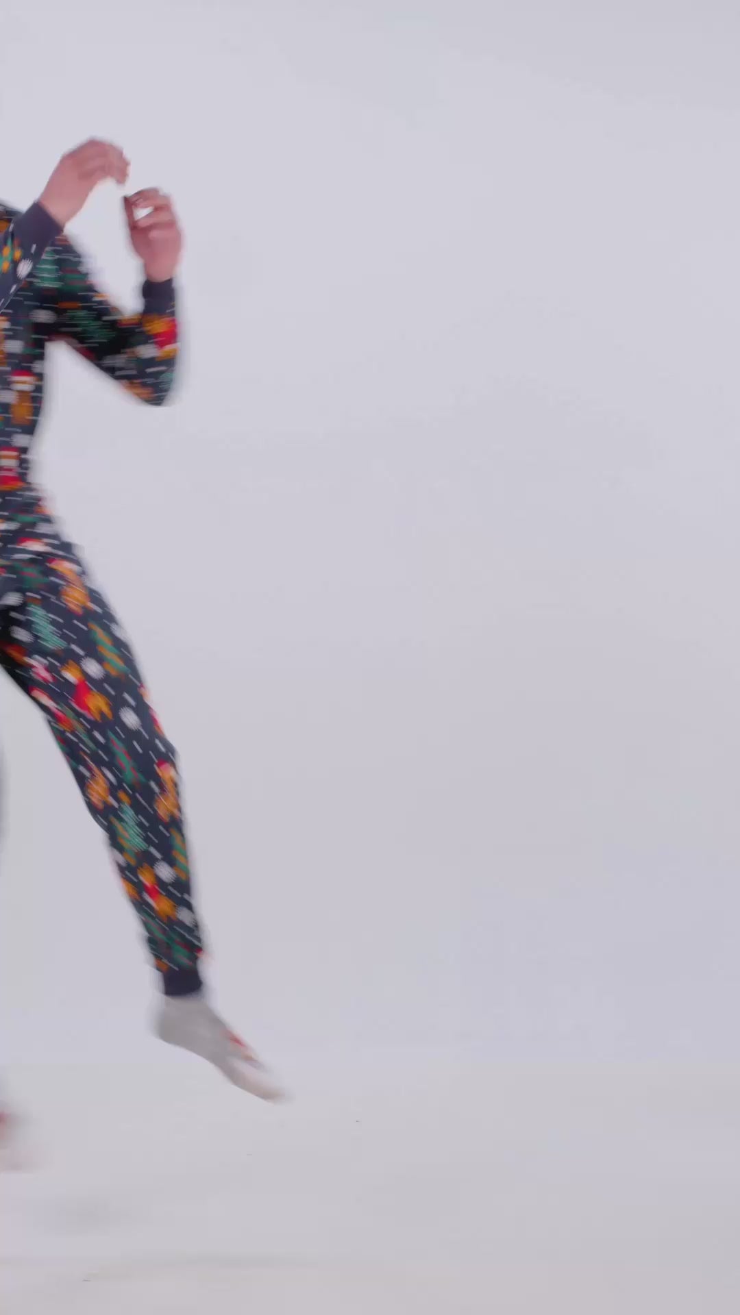 Pijama de Navidad para Mujer y Hombre Jirafas Algodón Orgánico